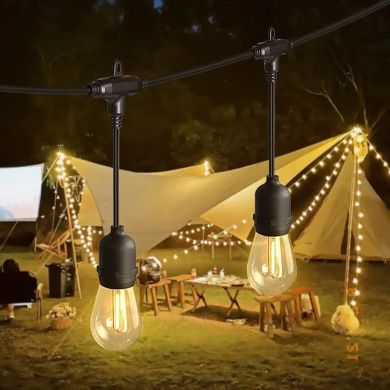 Waterproof Outdoor String Lights with Bright LED for Garden Decor