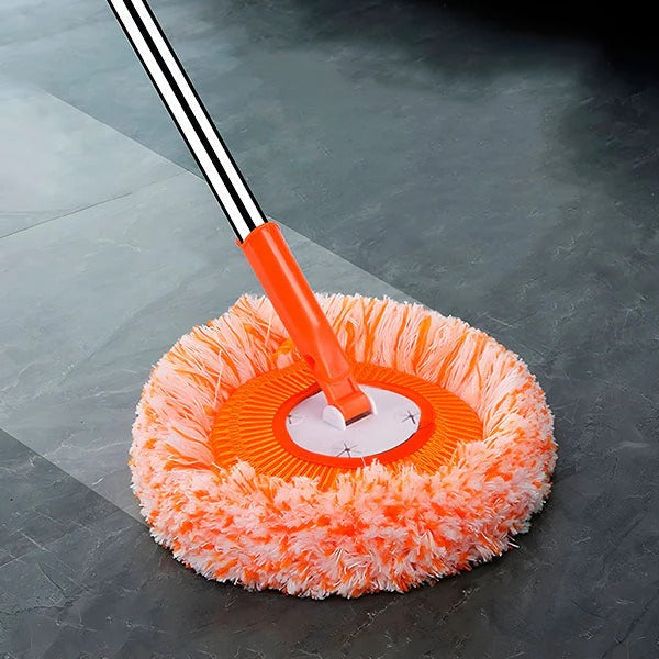 Adjustable Cleaning Head Floor Broom with 360 Degree Spin