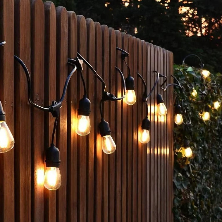 Waterproof Outdoor String Lights with Bright LED for Garden Decor