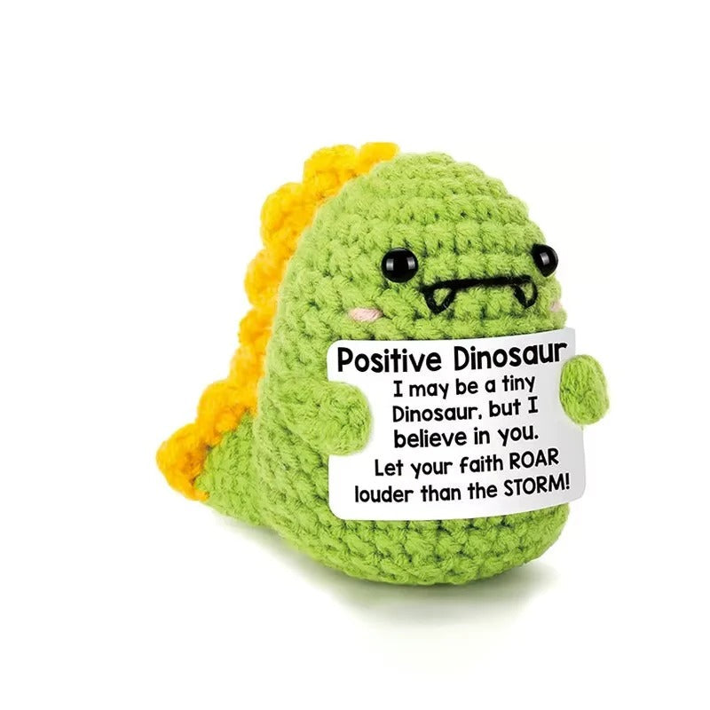Hedgehog Plush Toy with Affirmation Card for Home Decor and Gifting