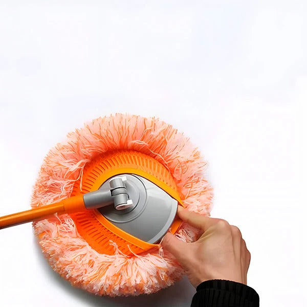 Adjustable Cleaning Head Floor Broom with 360 Degree Spin