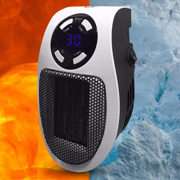 Portable Space Heater with Safety Tip-Over Feature – Energy Efficient