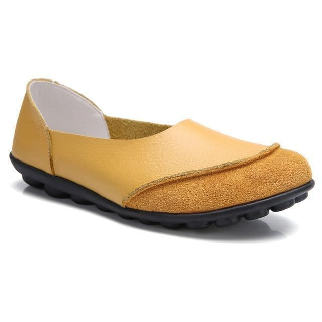 Women's Wide Fit Suede Moccasin Slippers with Comfortable Insole