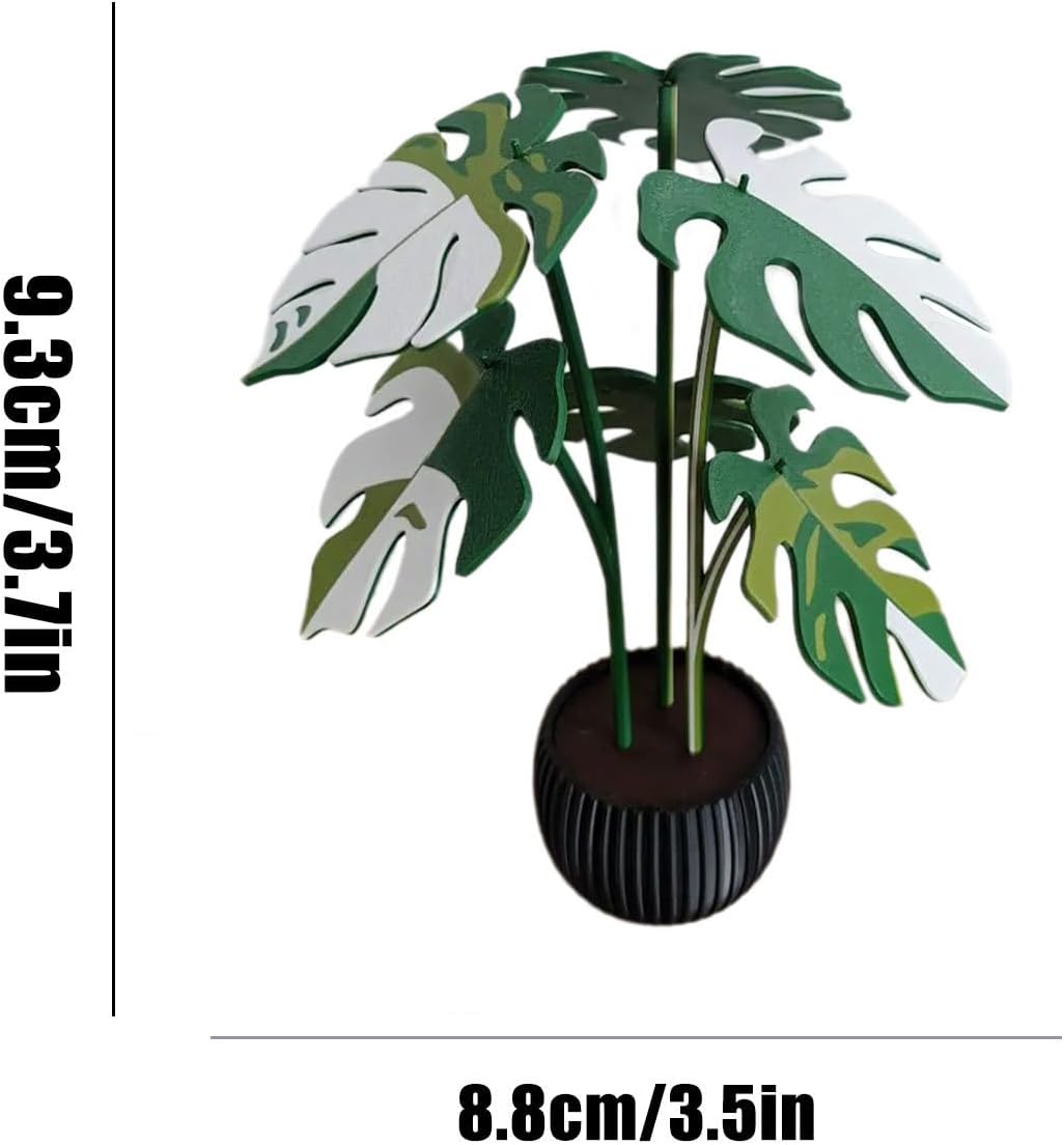 Monstera Leaf Coaster – Dual Purpose Decor and Surface Protector