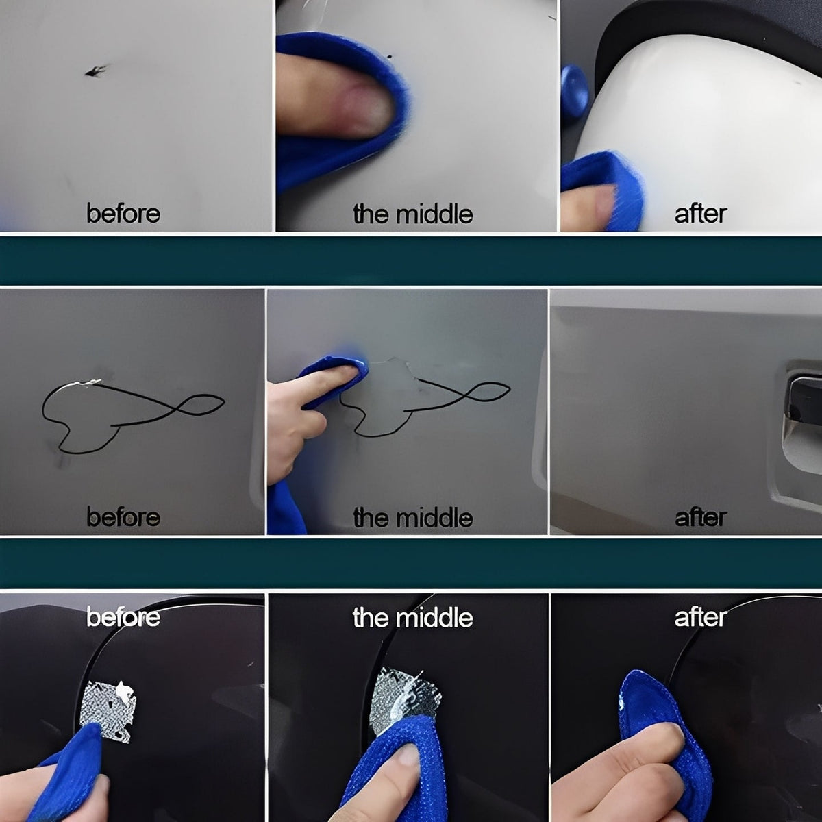 Scratch Repair Compound for Car Surfaces - Fix Minor Scratches