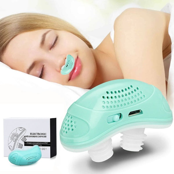 Compact Sleep Therapy Device for Snoring and Sleep Apnea