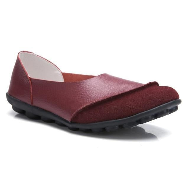Women's Wide Fit Suede Moccasin Slippers with Comfortable Insole