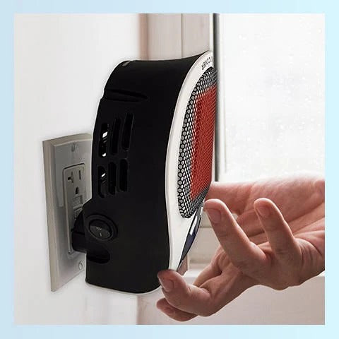 Portable Space Heater with Safety Tip-Over Feature – Energy Efficient