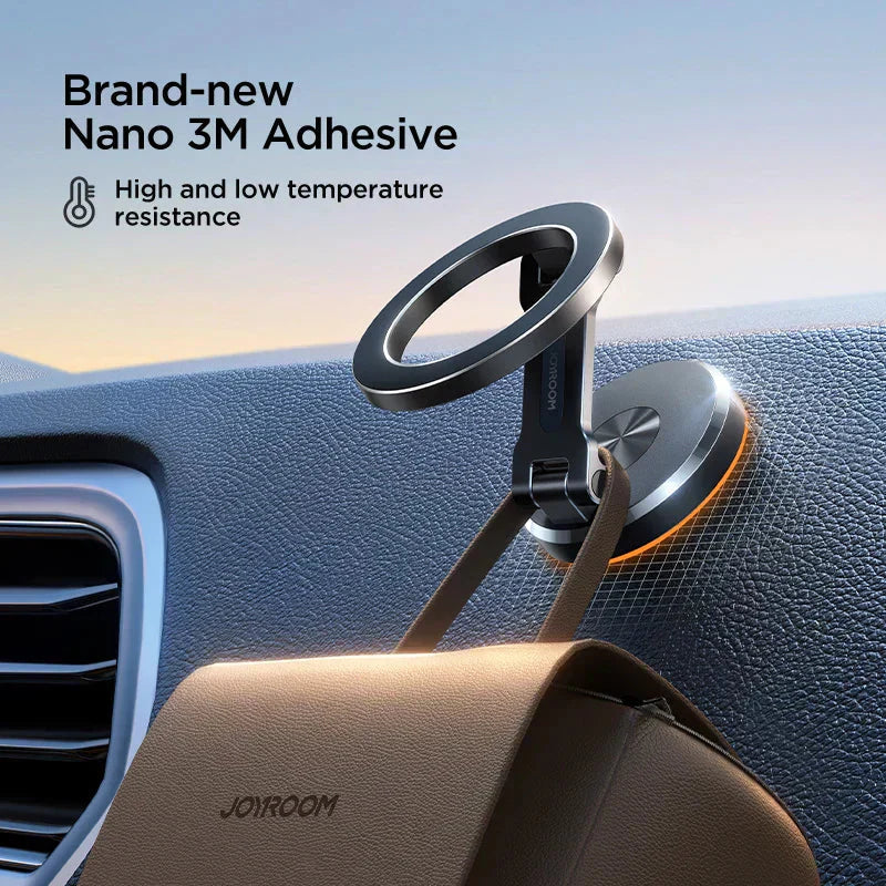 360° Rotating Dashboard Phone Mount with Magnetic Hold