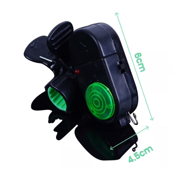 LED and Vibration Electronic Bite Alert Indicator