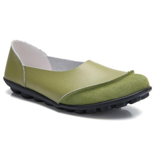 Women's Wide Fit Suede Moccasin Slippers with Comfortable Insole