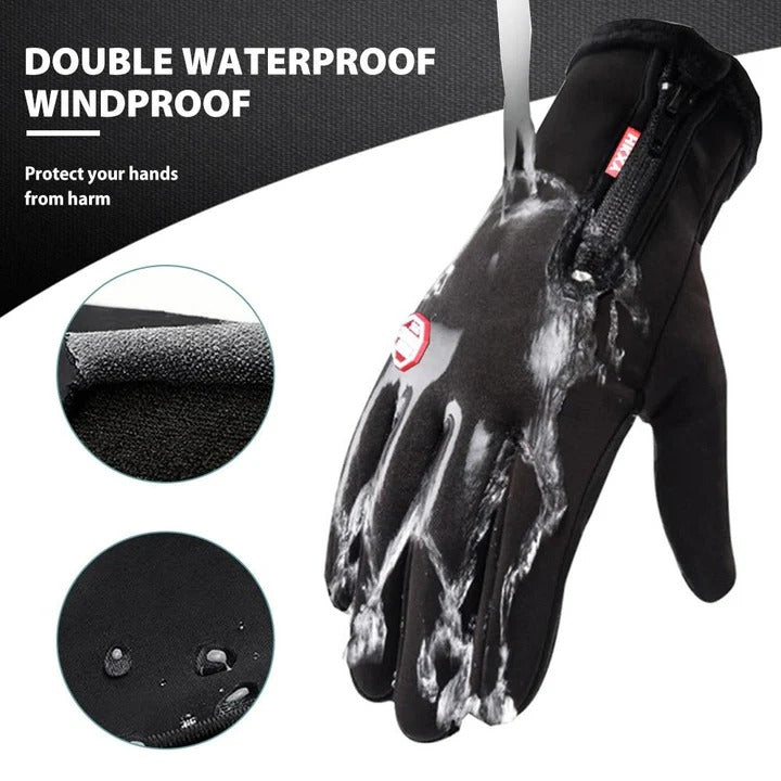 Thermal Gloves for Men and Women - Ideal for Skiing, Cycling, and Hiking