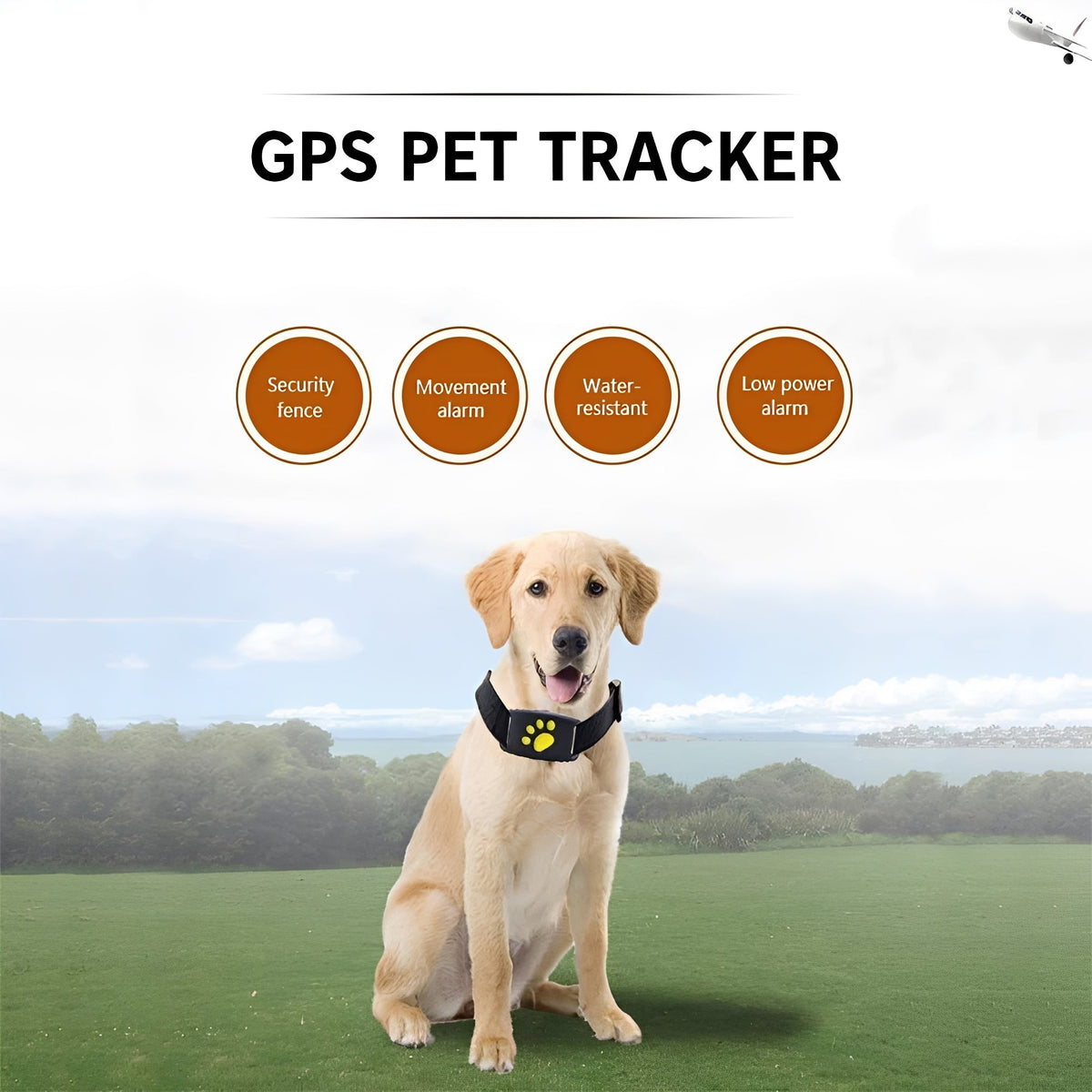 Real-Time Tracking GPS Collar for Pets with Geo-Fence Notifications