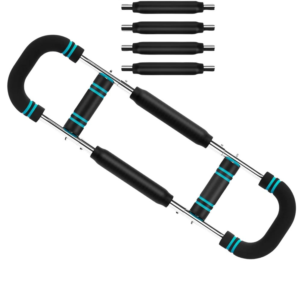 Adjustable Resistance Bar Chest Expander for Strength Training