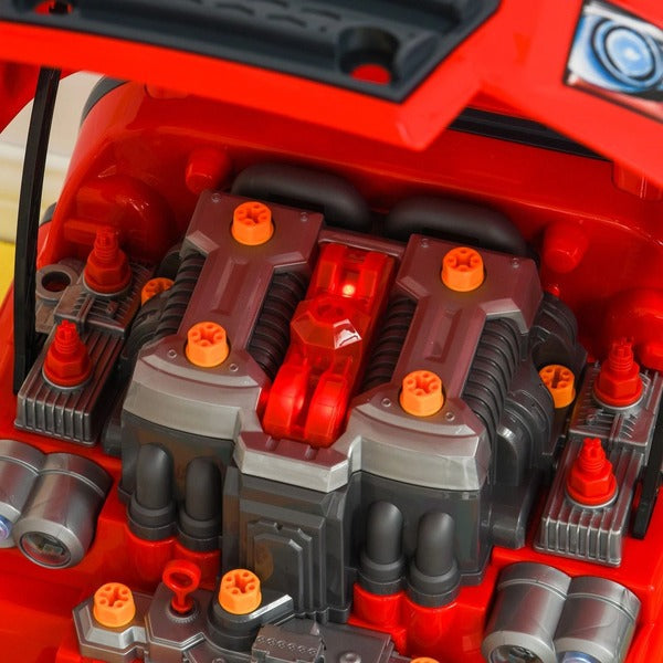 Kids' Car Maintenance Play Set with Truck Engine Toy