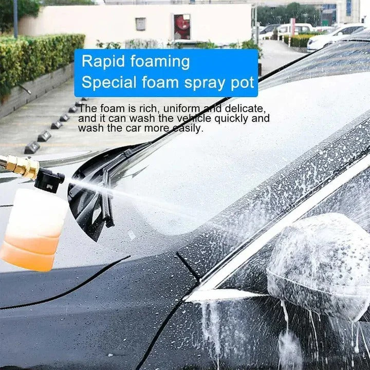 Portable Electric Pressure Washer with Dual Replaceable Batteries