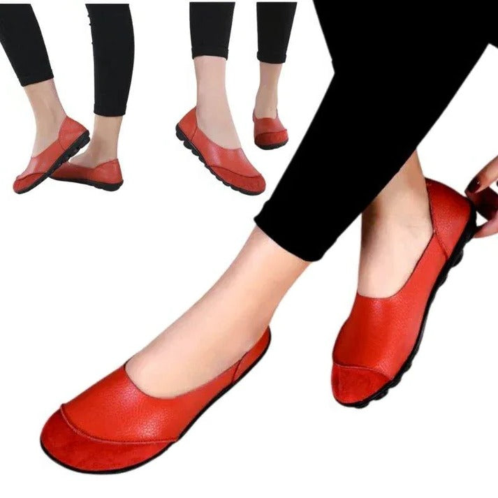 Women's Wide Fit Suede Moccasin Slippers with Comfortable Insole
