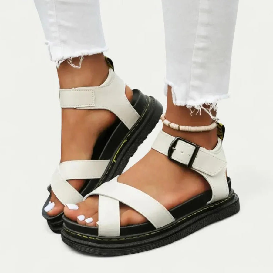 Adjustable Strap Chunky Platform Sandals for Women