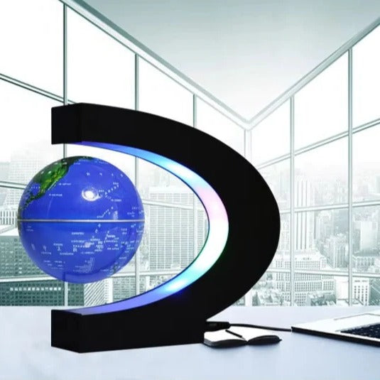 Floating Globe with Magnetic Levitation for Home or Office Use, 3 Inch