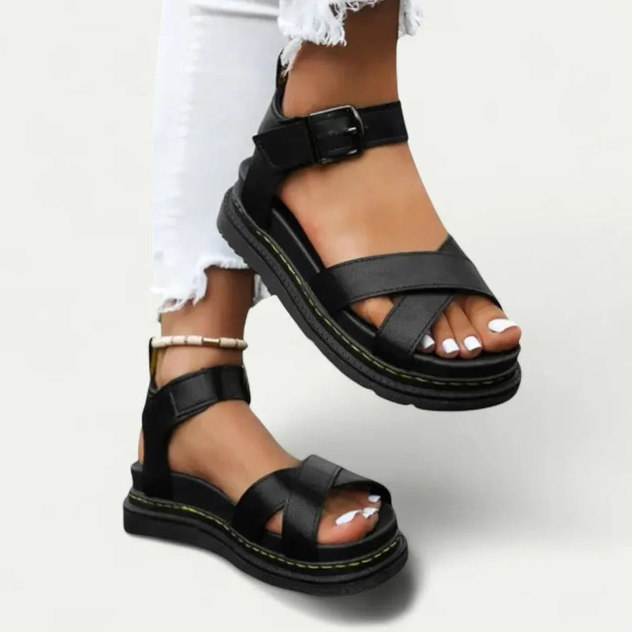 Adjustable Strap Chunky Platform Sandals for Women