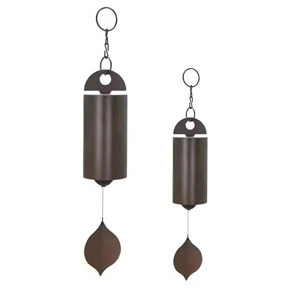 Bronze-Finished Aluminum Wind Chime for Indoor and Garden Décor