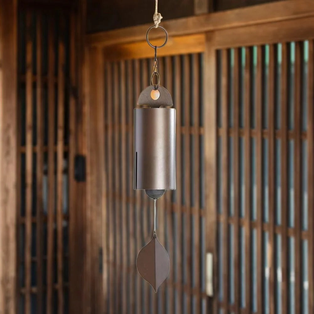 Bronze-Finished Aluminum Wind Chime for Indoor and Garden Décor