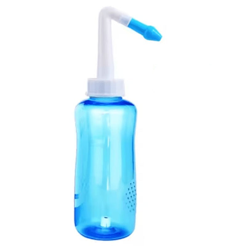 Nasal Irrigation Bottle with Flow Control Tip for Allergy Relief