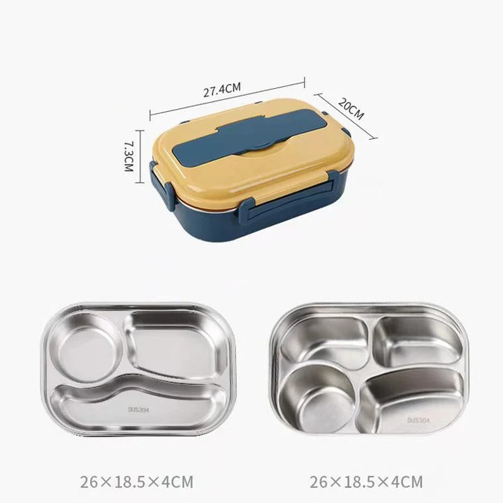 Stainless Steel Insulated Lunch Box for Thermal Food Storage