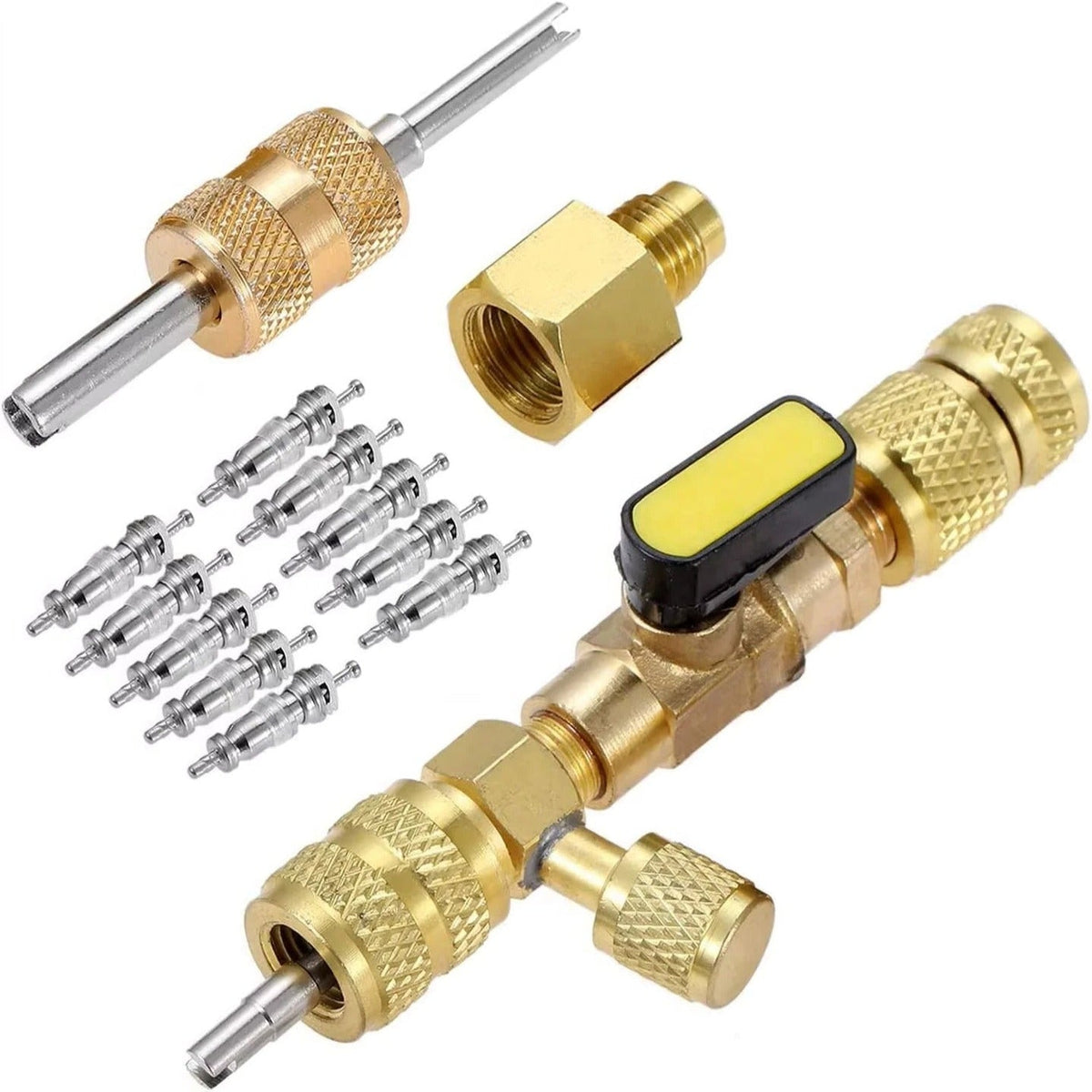 Tool for Installing and Removing HVAC Valve Cores