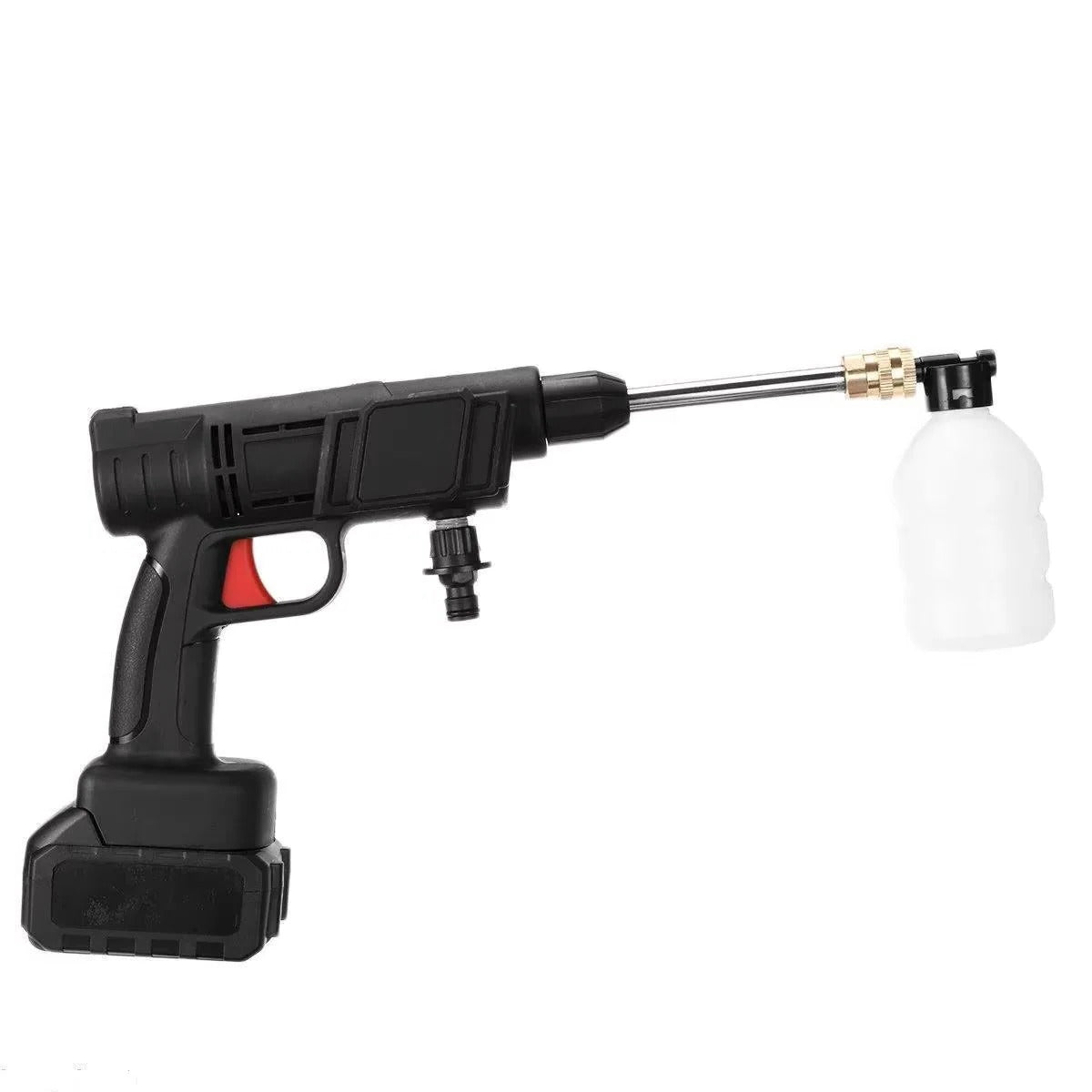 High-Pressure Water Nozzle for Cordless Car Washing