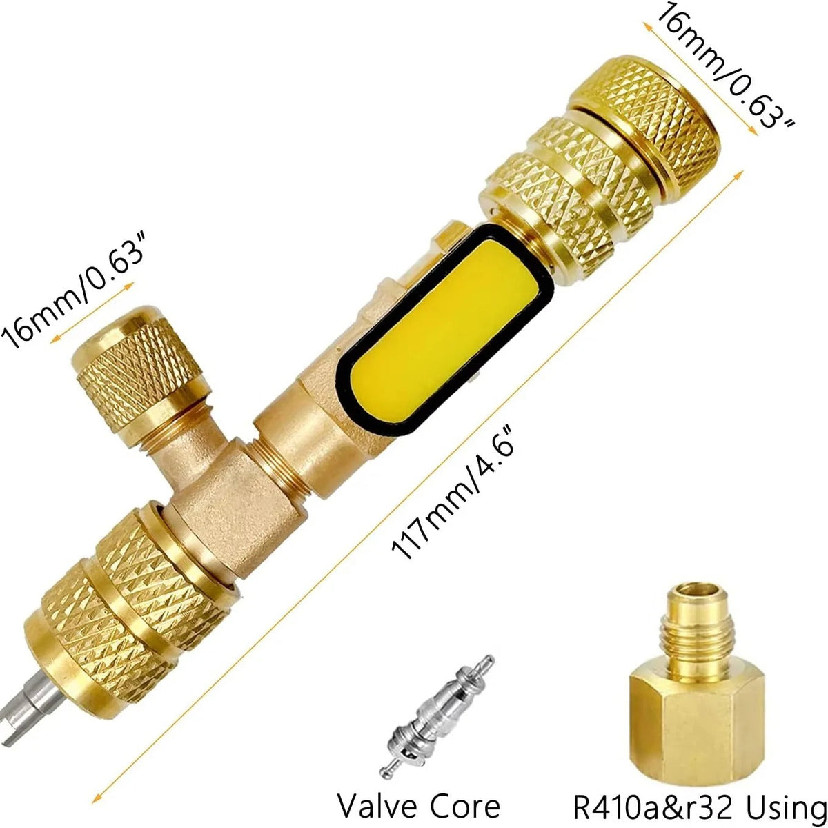 Tool for Installing and Removing HVAC Valve Cores
