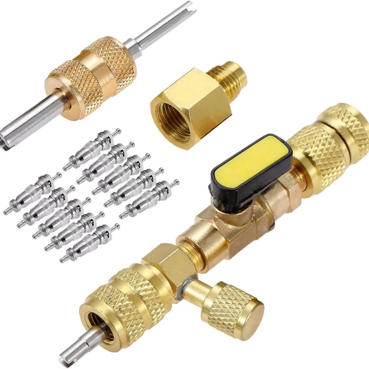 Tool for Installing and Removing HVAC Valve Cores