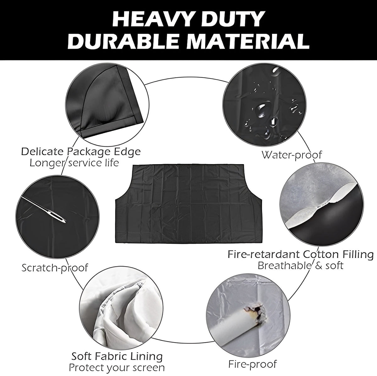 Sun Protection Magnetic Windshield Cover for Cars