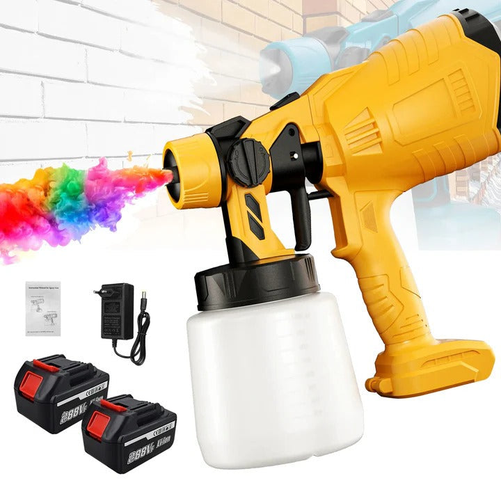Adjustable Spray Pattern Cordless Electric Paint Sprayer