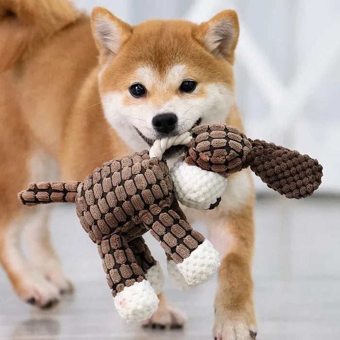 Durable Noise Creature and Long-lasting Hunter Plush Pet Toy