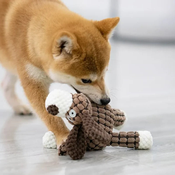 Durable Noise Creature and Long-lasting Hunter Plush Pet Toy