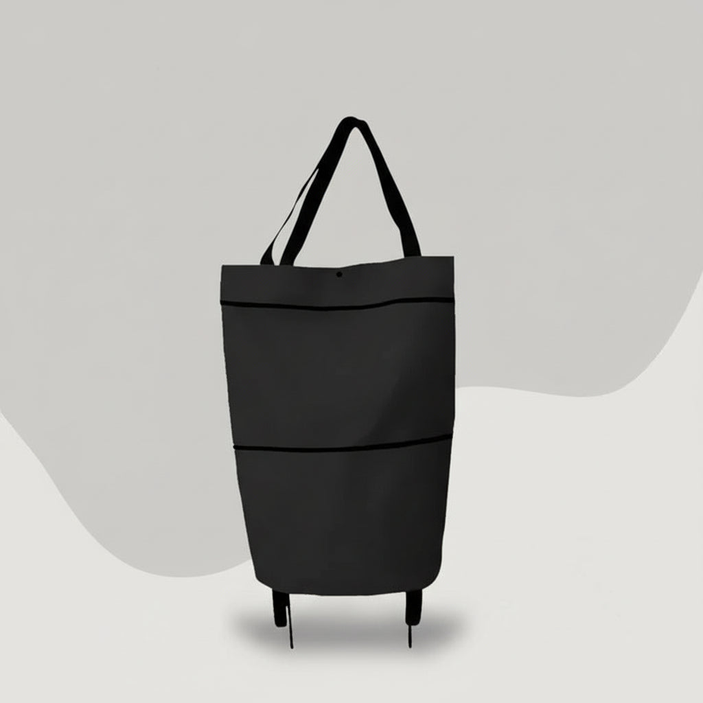Rolling Wheels Shopping Cart Bag – Collapsible Design