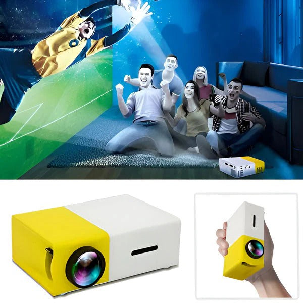 Portable Mini Projector for Home Theater and Leisure Use