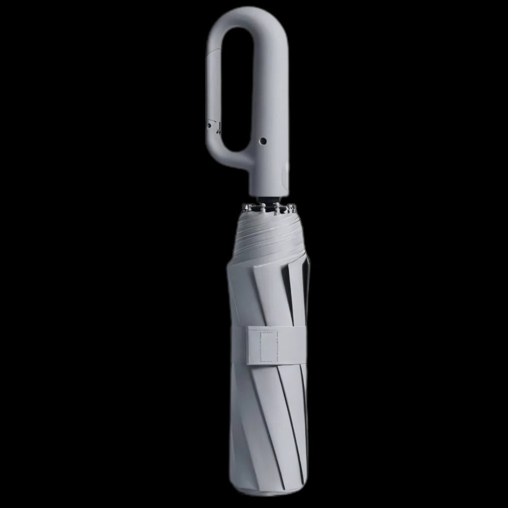 Windproof Umbrella with Automatic Locking Mechanism