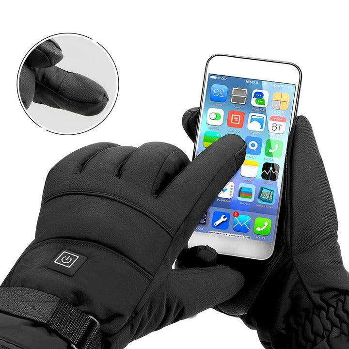 Rechargeable Battery-Powered Heated Gloves