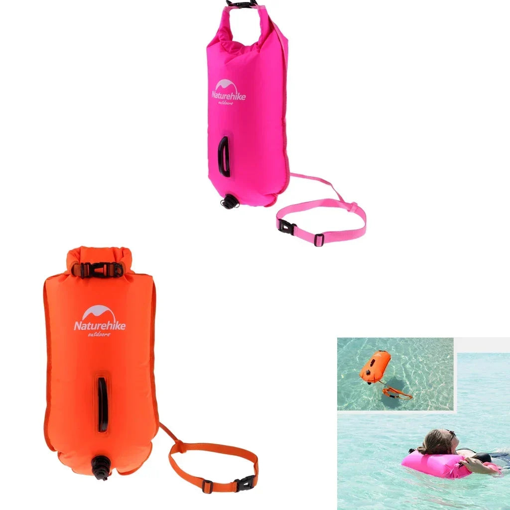Open Water Swim Buoy - Waterproof Safety & Visibility Device