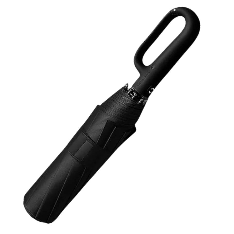 Windproof Umbrella with Automatic Locking Mechanism