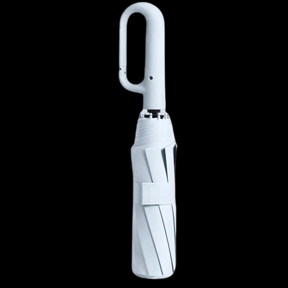 Windproof Umbrella with Automatic Locking Mechanism