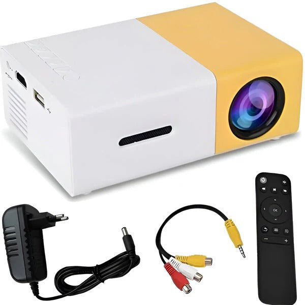 Portable Mini Projector for Home Theater and Leisure Use