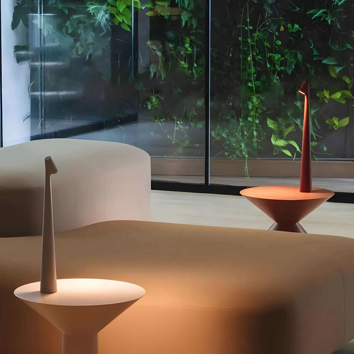 USB Charging Aluminum Desk Lamp – Cordless with 3 Brightness Levels