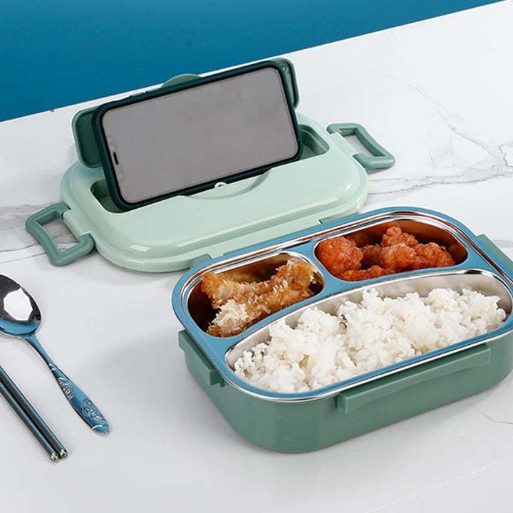 Stainless Steel Insulated Lunch Box for Thermal Food Storage