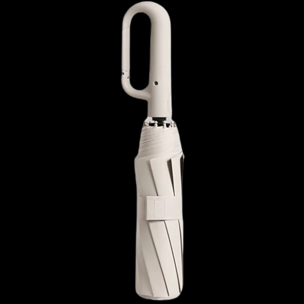Windproof Umbrella with Automatic Locking Mechanism
