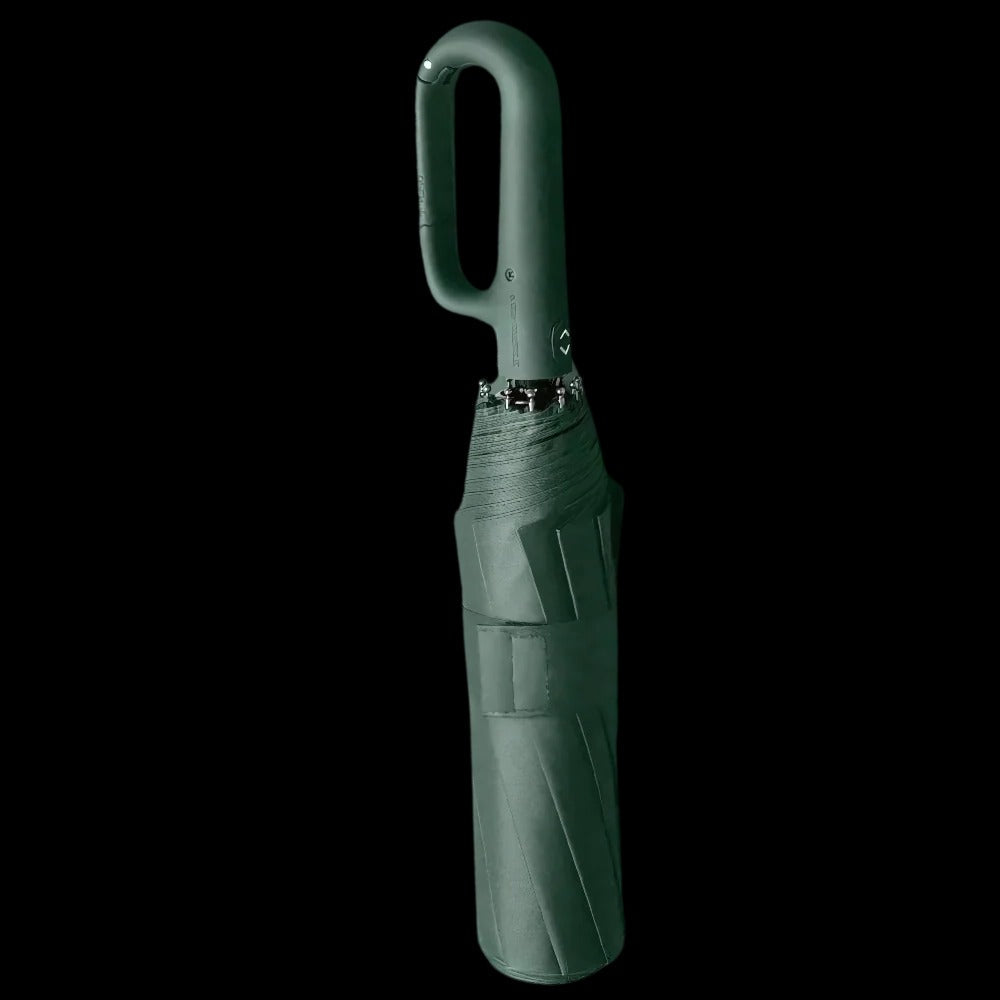 Windproof Umbrella with Automatic Locking Mechanism