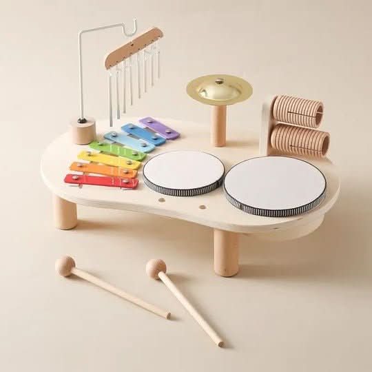 Enchanting Wooden Music Toy Collection for Young Explorers