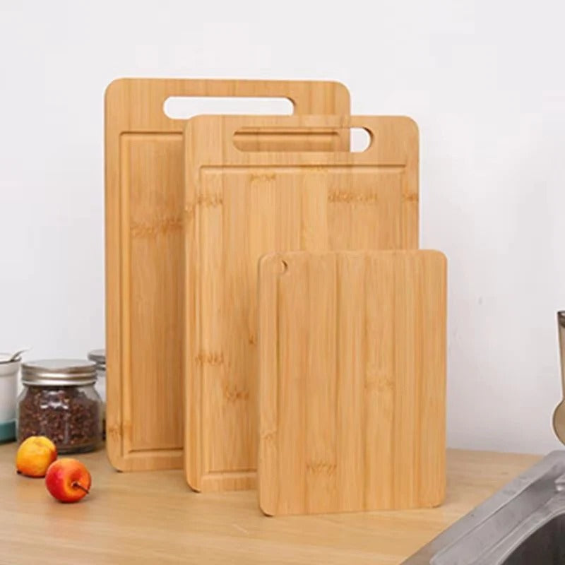 Serving and Cutting Board for Dual Use